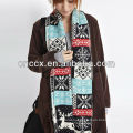PK17ST334 дамы модные новогодние дизайн шарф